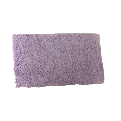Sherpa Faux Fur Polyester Fabric - Solid, 60" Width (1 Yard)