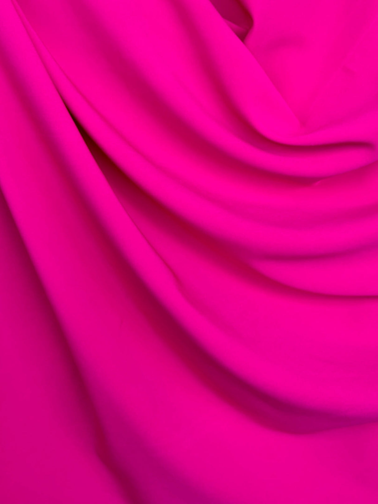 Stretch Crepe Fuchsia