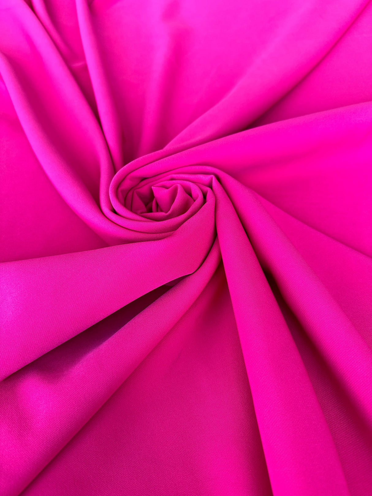 Stretch Crepe Fuchsia