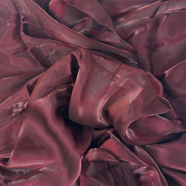 Reflective Faux Silk Chiffon Fabric