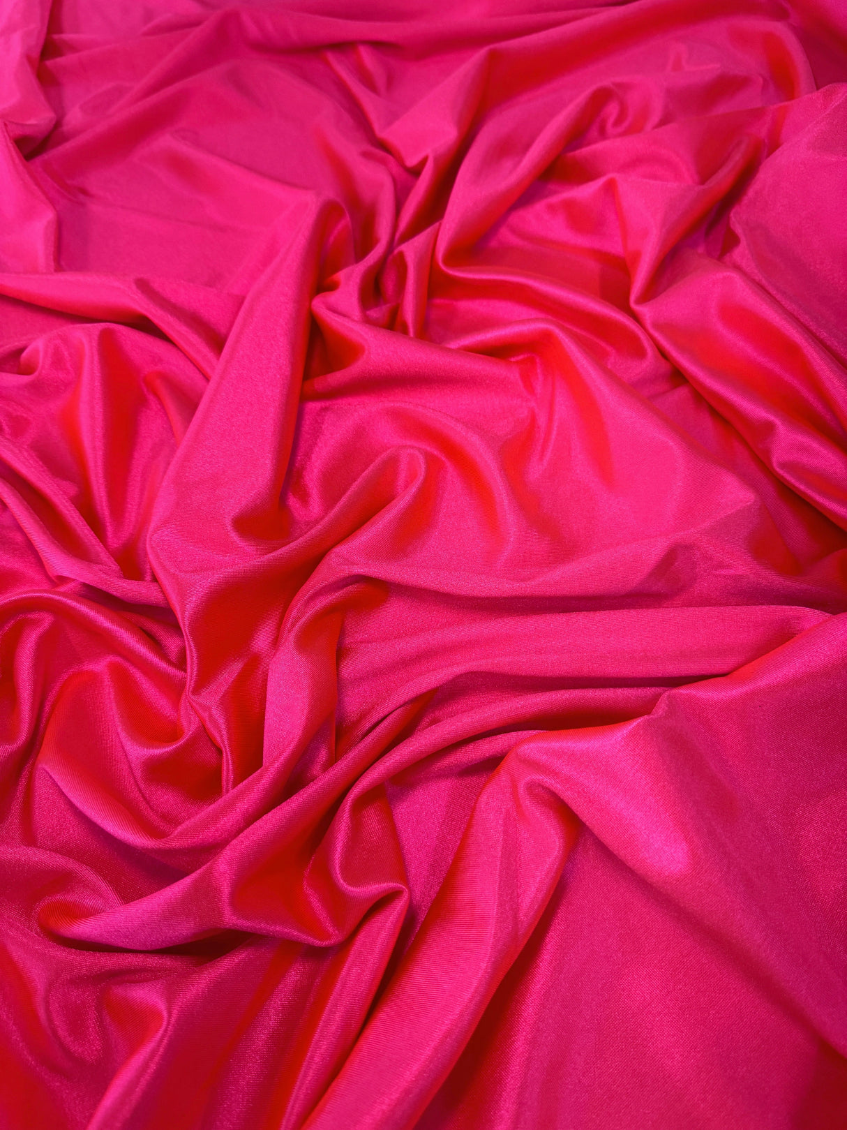 Shiny Nylon Spandex Fuchsia Neon