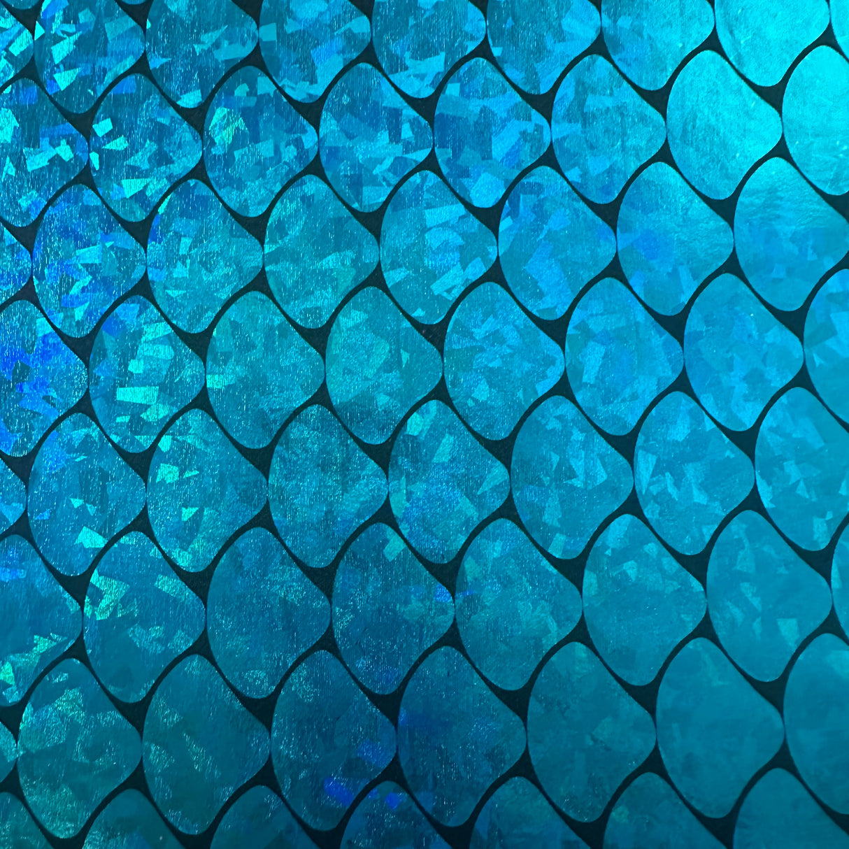 Nylon Spandex Hologram Mermaid Shell Fabric