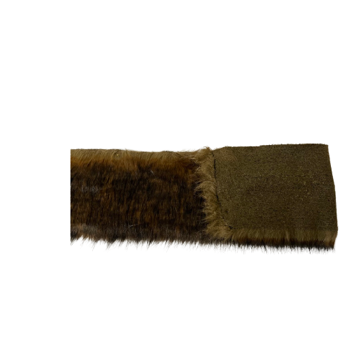 Faux Fur Fabric Wolf Striped 60" Wide