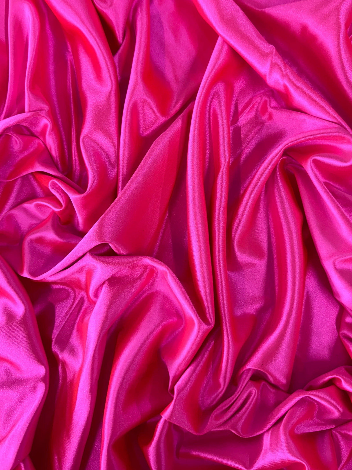 Shiny Nylon Spandex Hot Pink