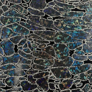 Nylon Spandex Maze Hologram Fabric 60"
