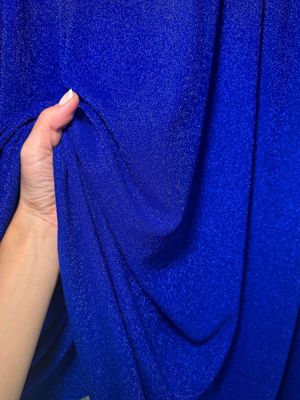 Shiny Metallic Lurex Knit