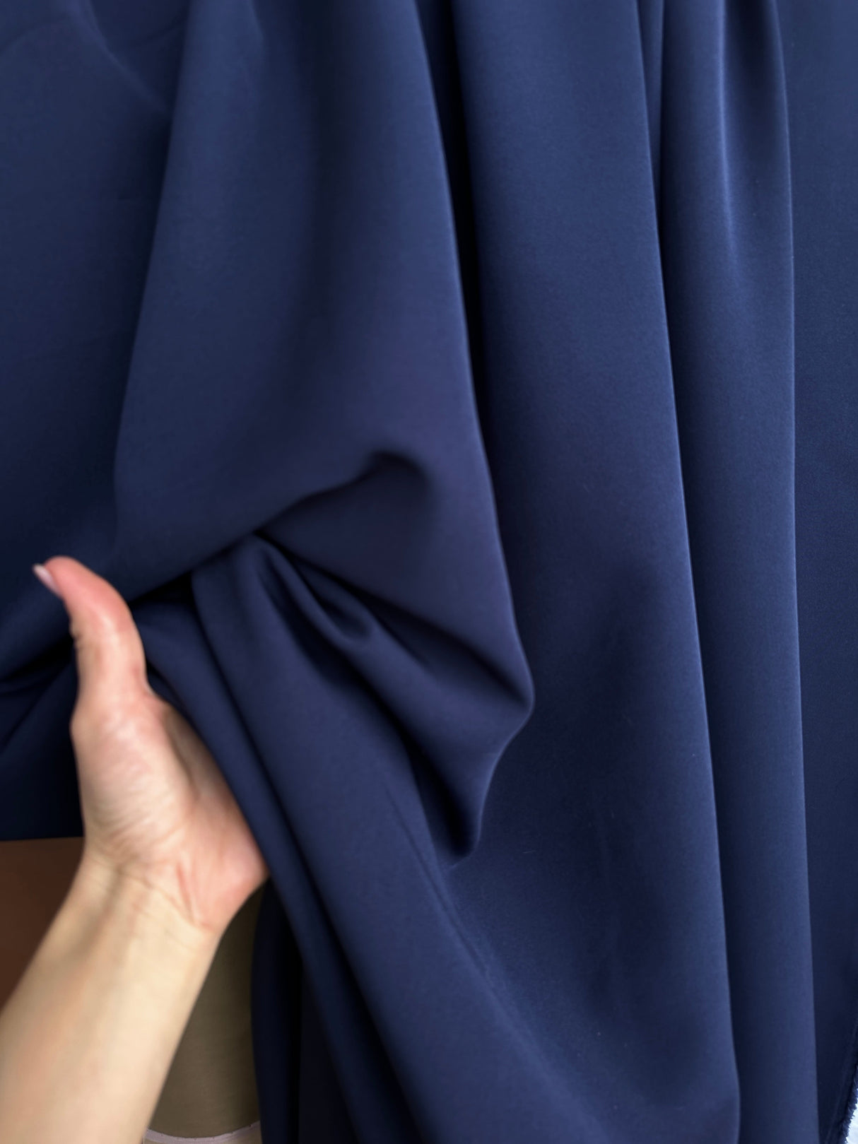 Stretch Crepe Navy