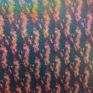 Hologram Foil Fabric Aurora Tie-Dye 60"