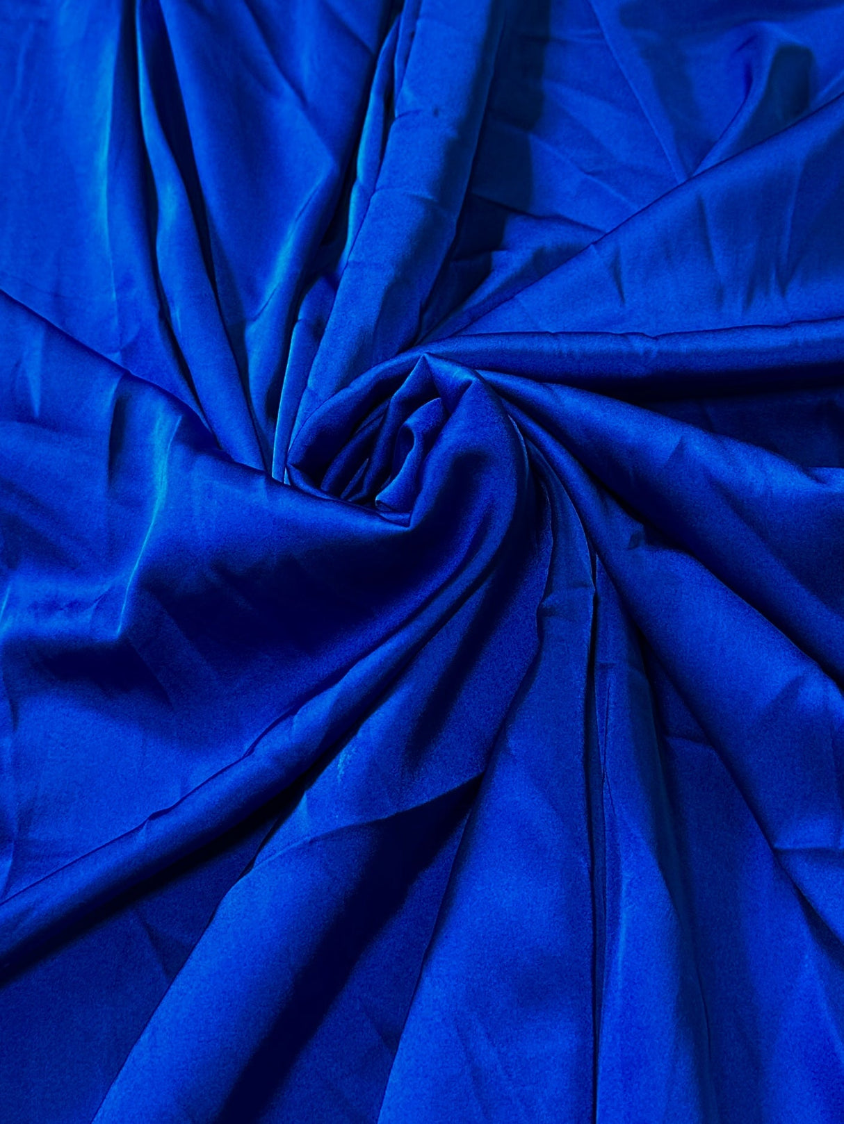 Royal Blue Stretch Crepe Back Satin