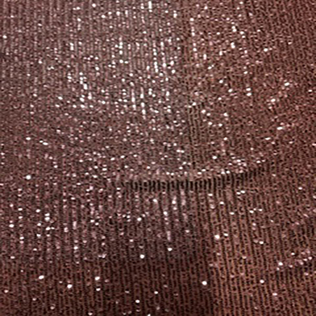 Polyester Spandex Mini Sequin Fabric 50" Champagne Stripe