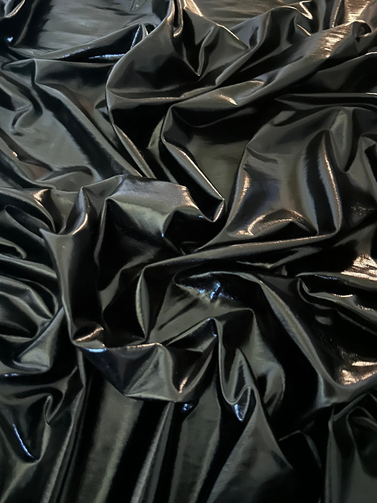 Shiny Coated Spandex Pleather