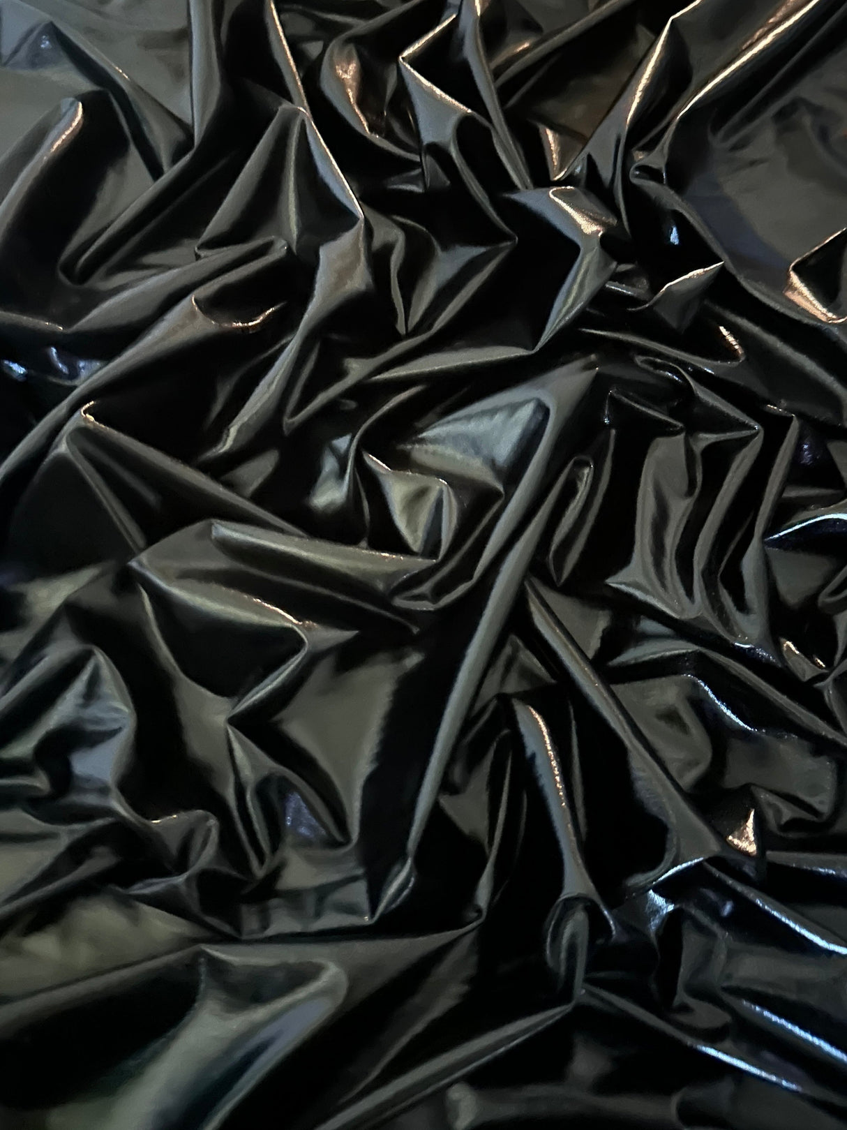 Shiny Coated Spandex Pleather