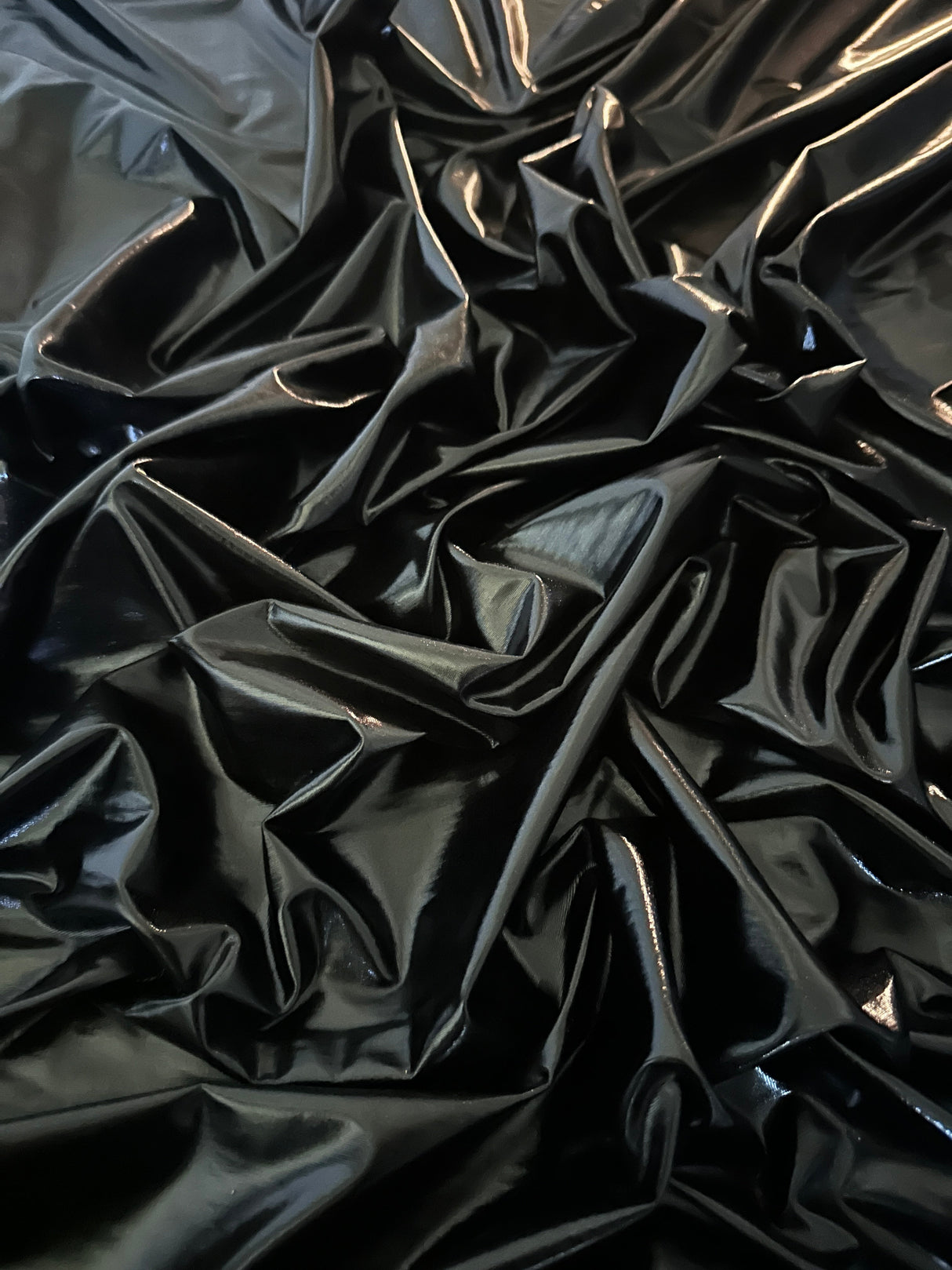 Shiny Coated Spandex Pleather