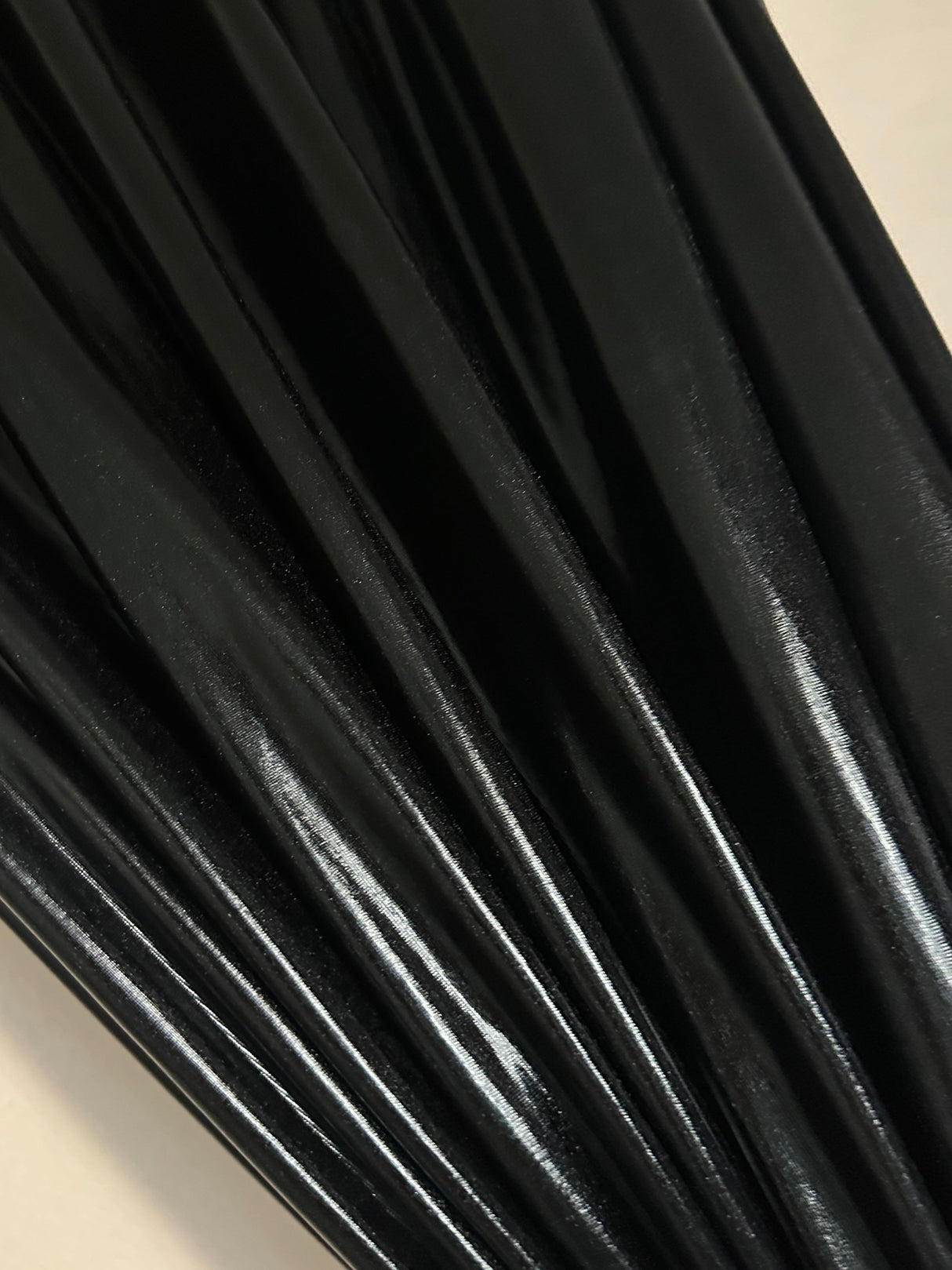 Shiny Coated Spandex Pleather