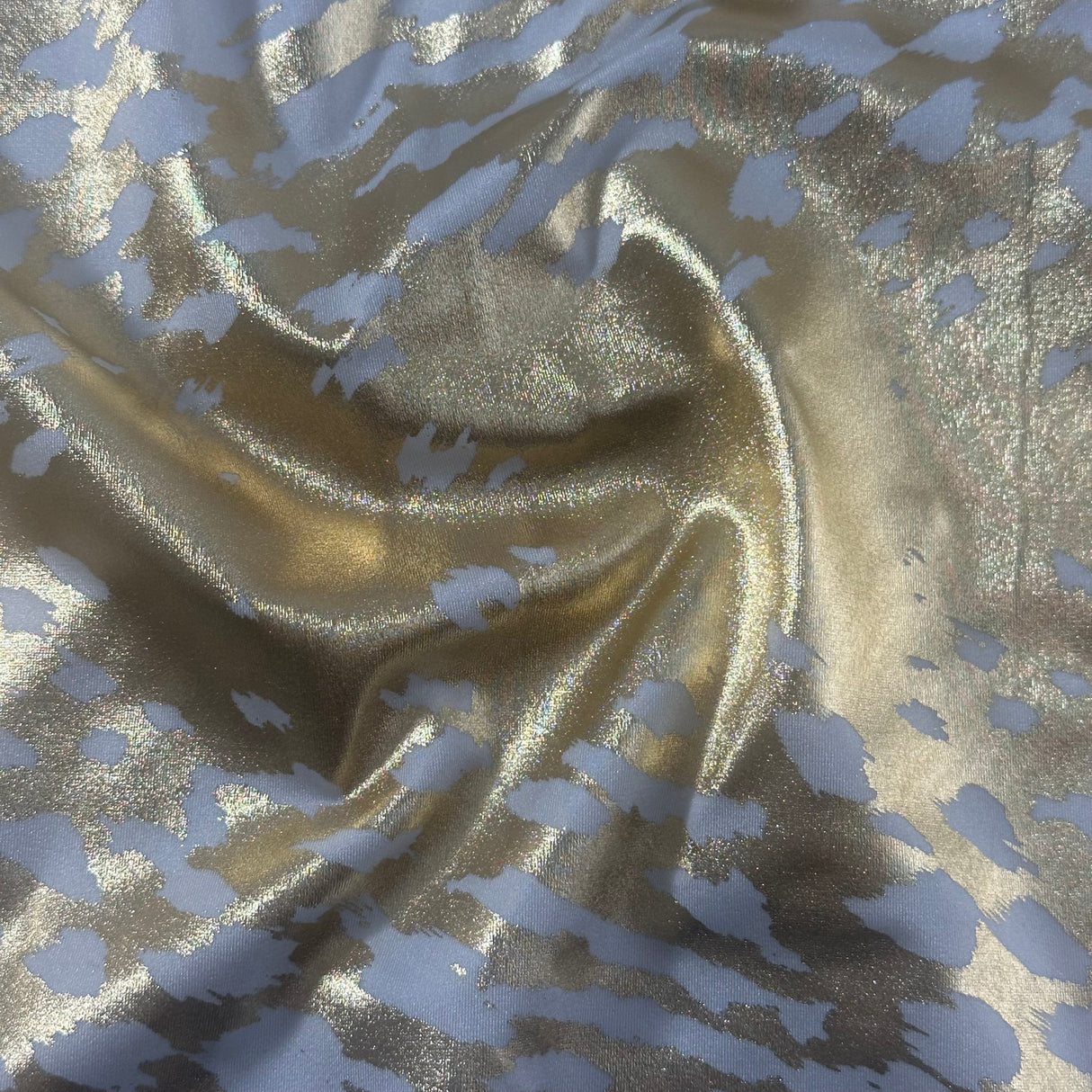 Panther Foil 4-Way Stretch Fabric