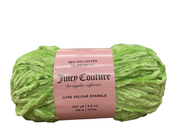 Velour Sparkle Yarn 107 Yards