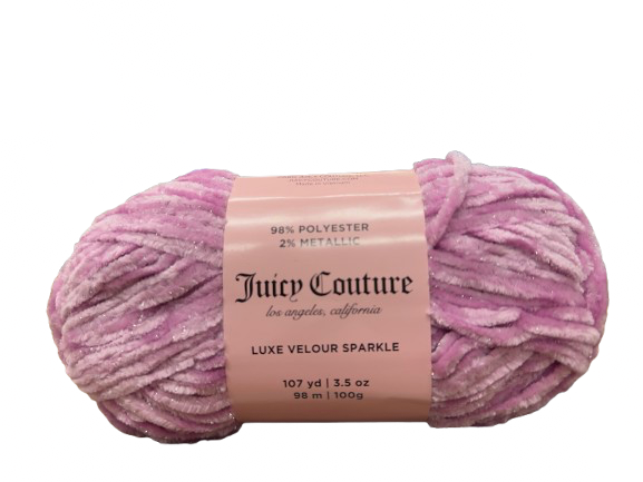 Velour Sparkle Yarn 107 Yards