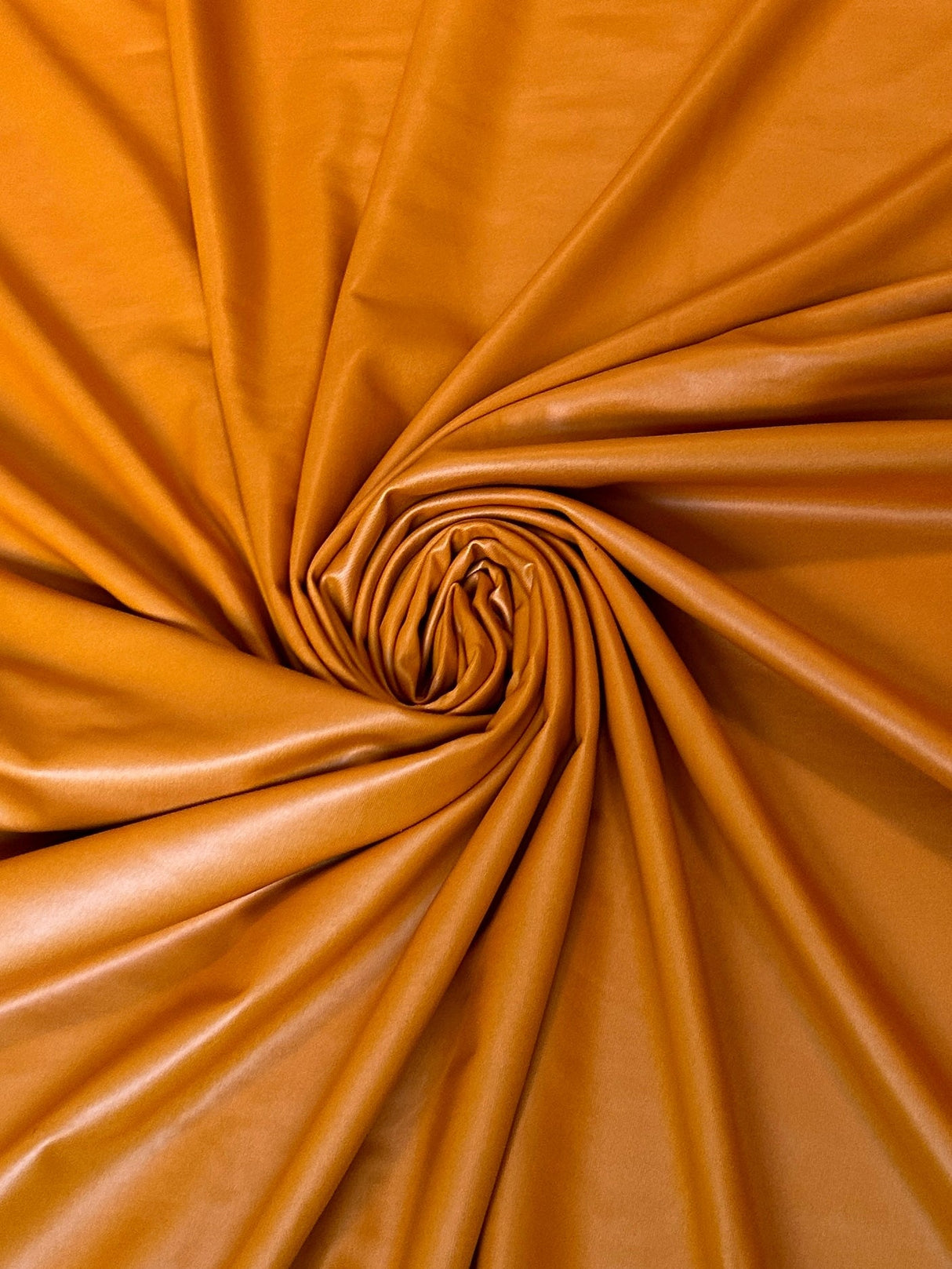 Mustard 4-Way Stretch Faux Leather
