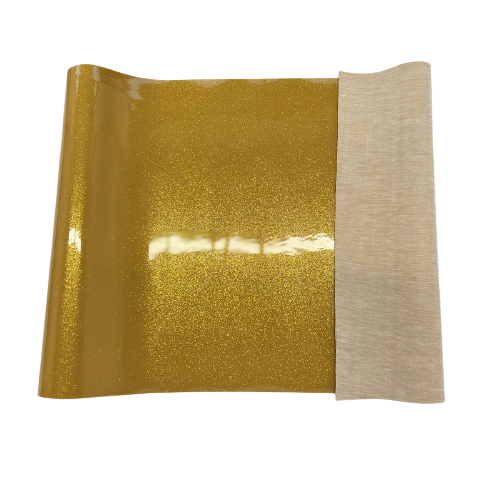 Sparkle Glitter Vinyl Fabric - Glitter Finish, 54" Width (1 Yard)