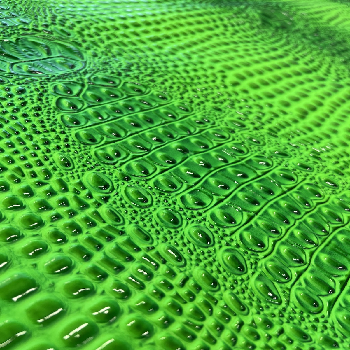 3D Embossed Gator Vinyl Fabric