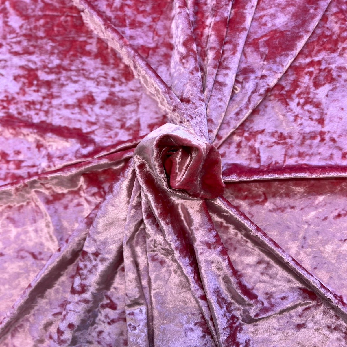 Crushed Stretch Velvet Fabric by the Yard