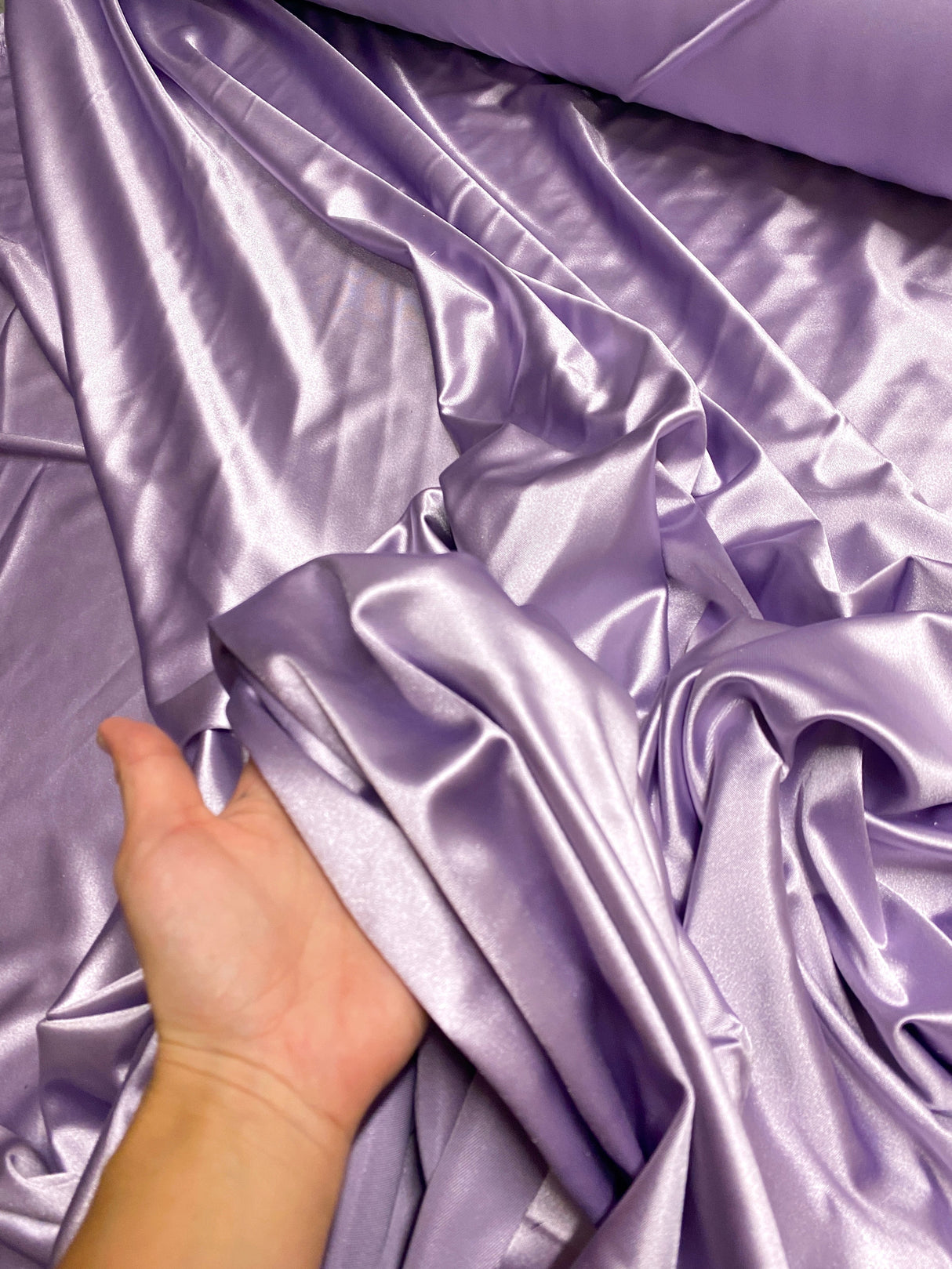 Shiny Nylon Spandex Lavender