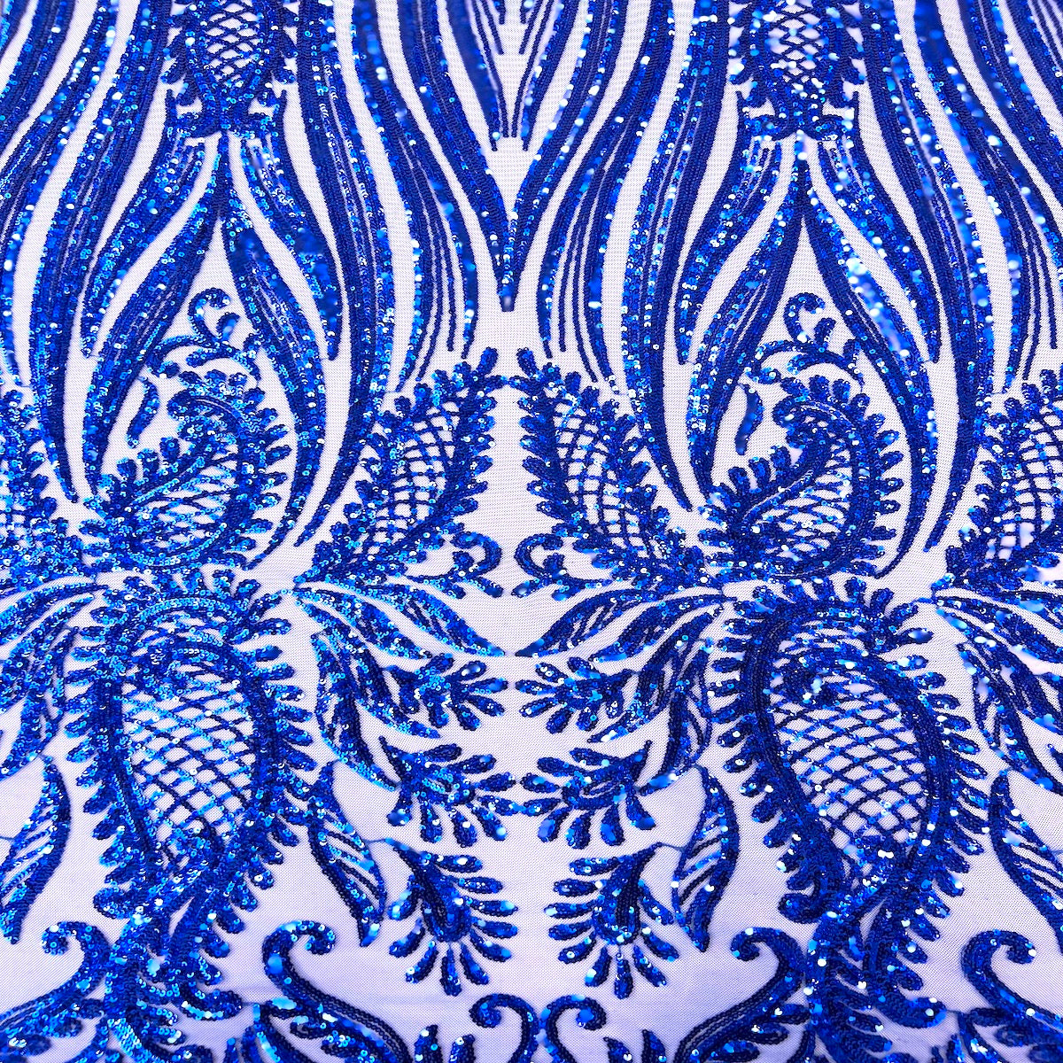 Stretch Sequins Lace Fabric