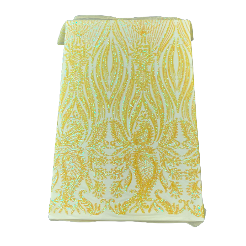 Stretch Sequins Lace Fabric