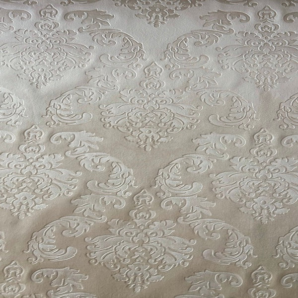 Velvet Upholstery Fabric Damask Embossed