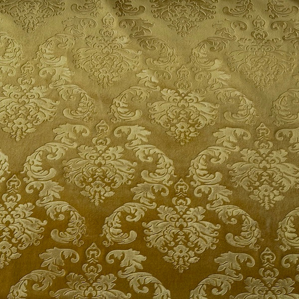 Velvet Upholstery Fabric Damask Embossed