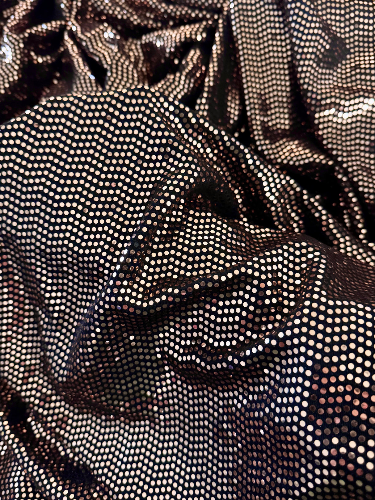 Sequin Mirror Foiled Spandex