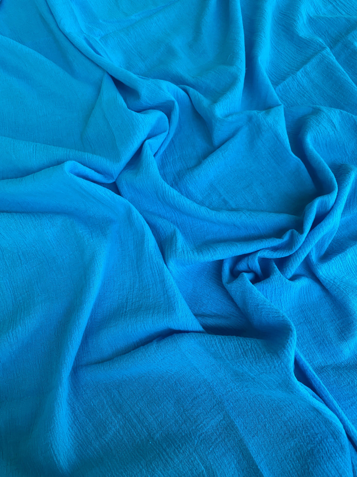 Turquoise Cotton Gauze