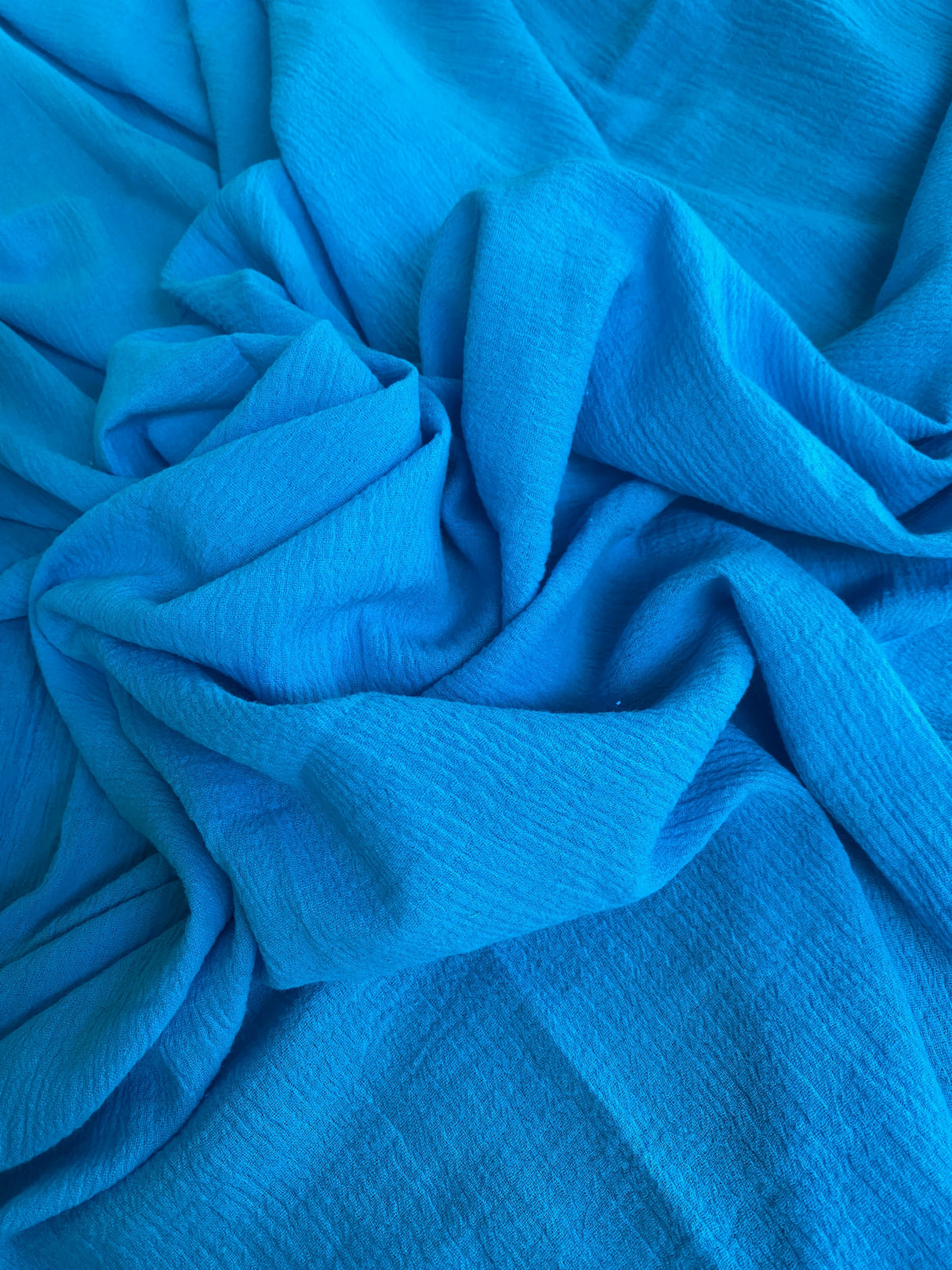 Turquoise Cotton Gauze