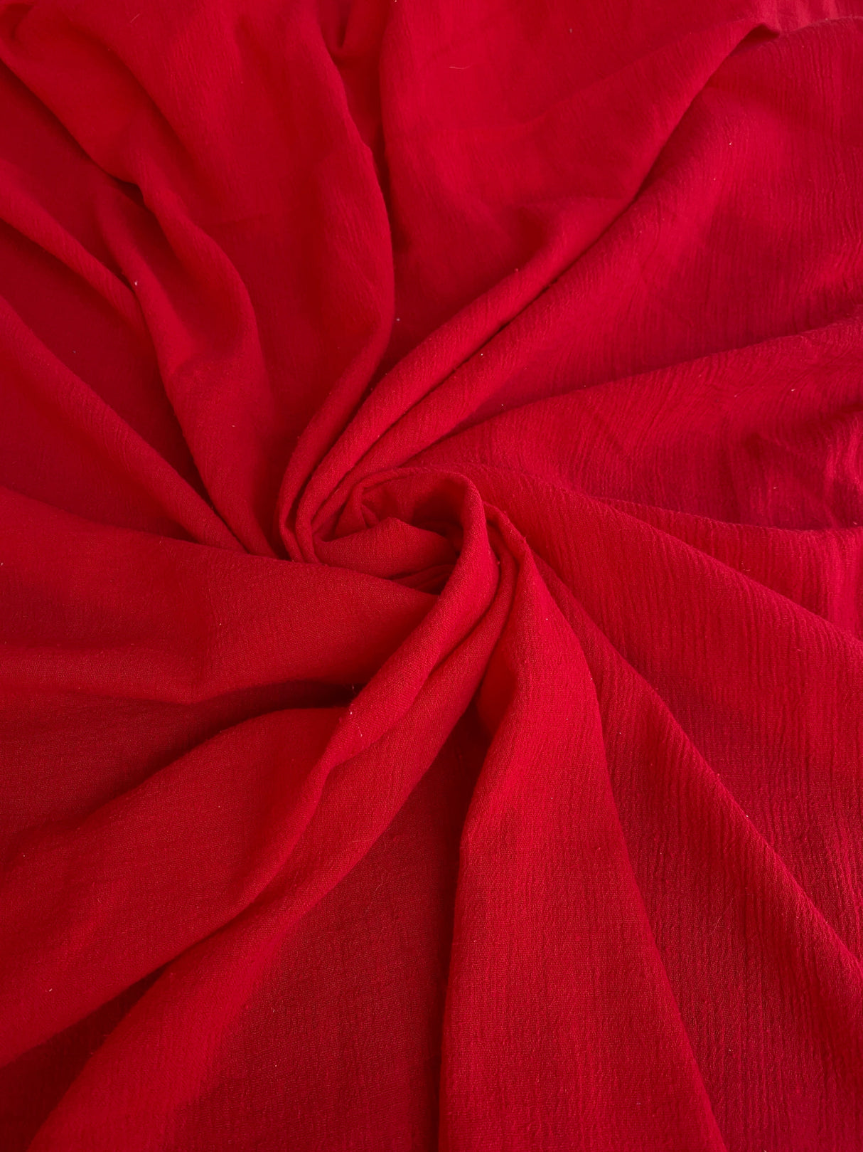 Red Cotton Gauze