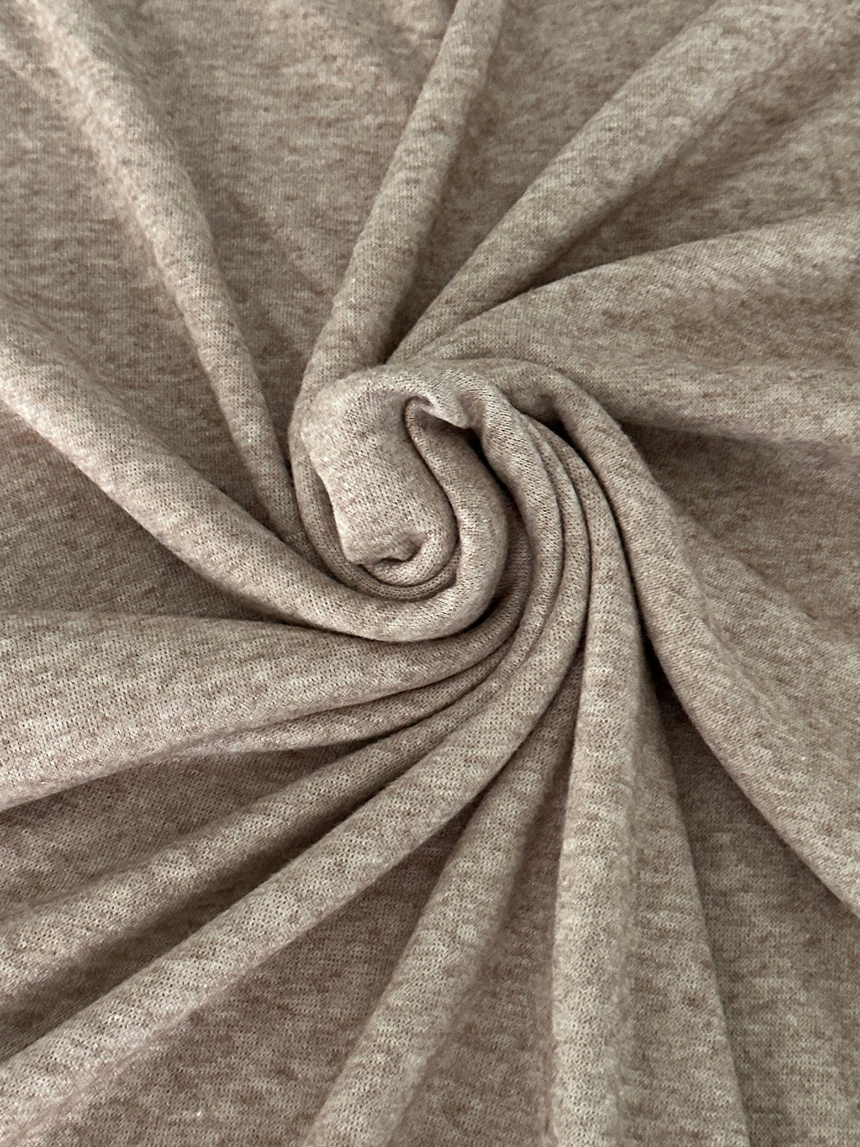 Ultra Soft Faux Cashmere Knit Heather Taupe