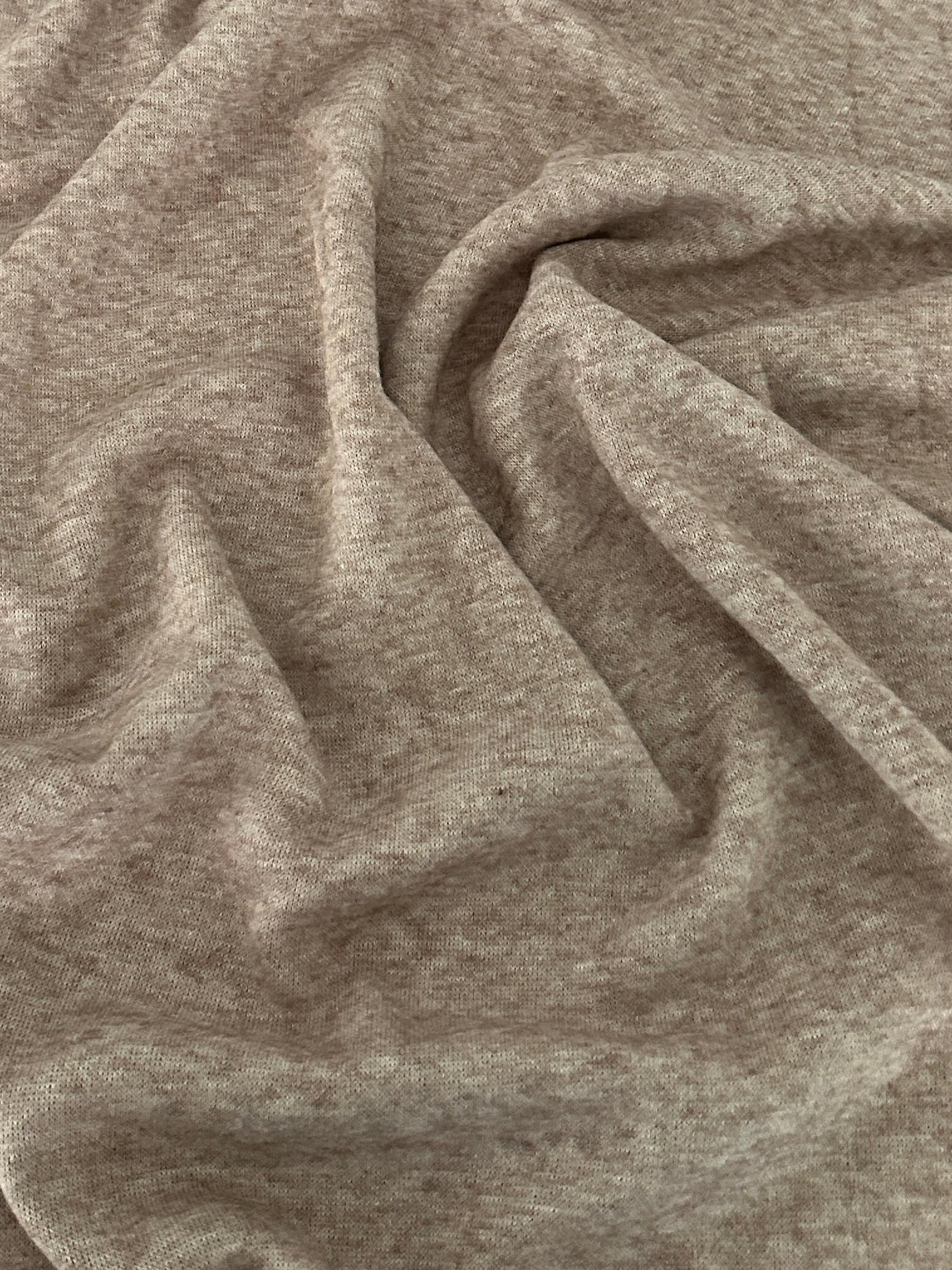 Ultra Soft Faux Cashmere Knit Heather Taupe