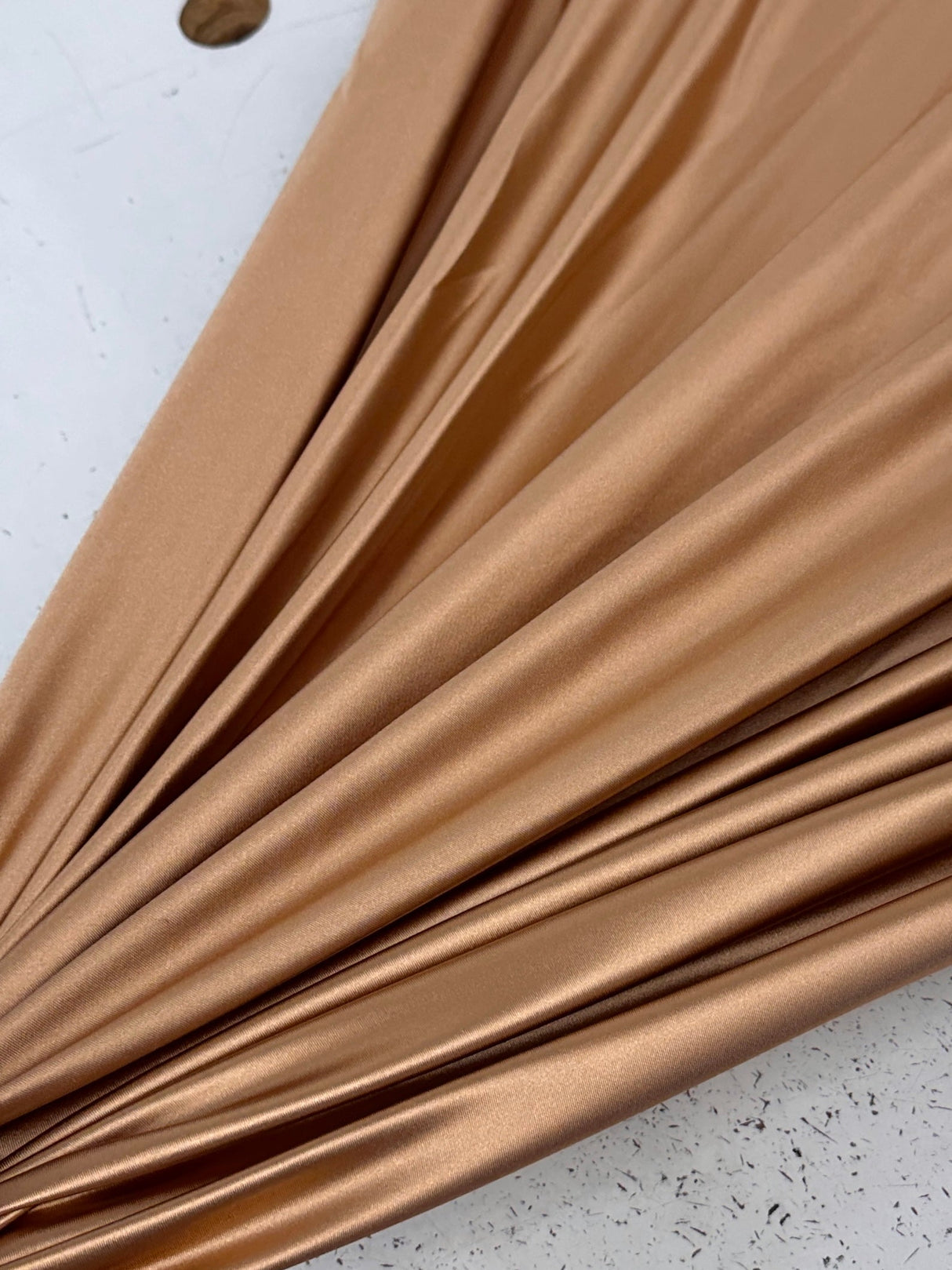 Shiny Nylon Spandex Mocha