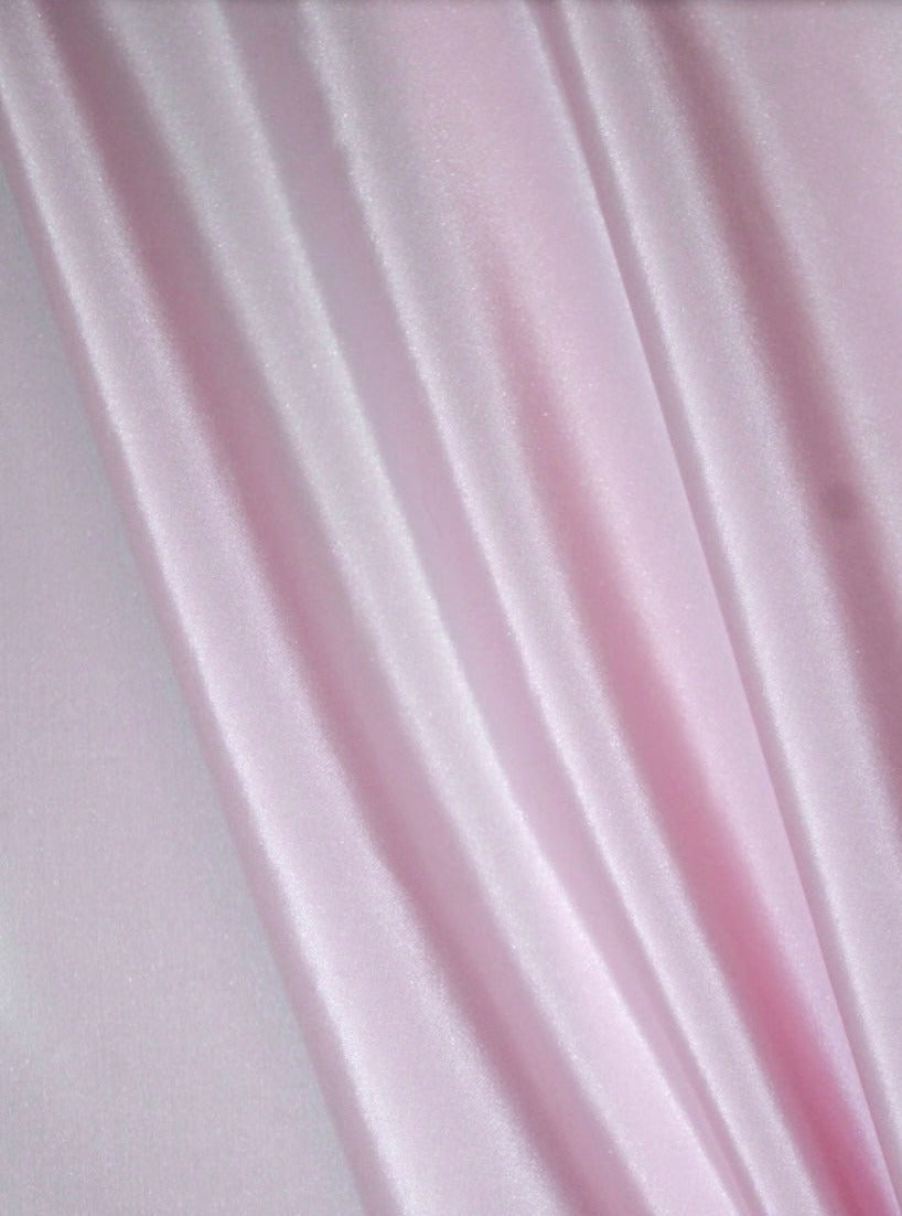 Stretch Taffeta Baby Pink