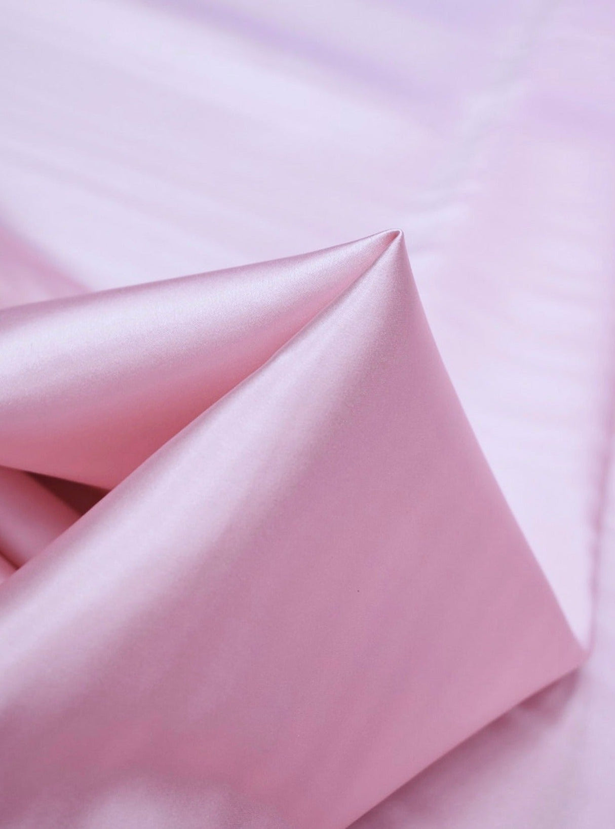 Stretch Taffeta Baby Pink