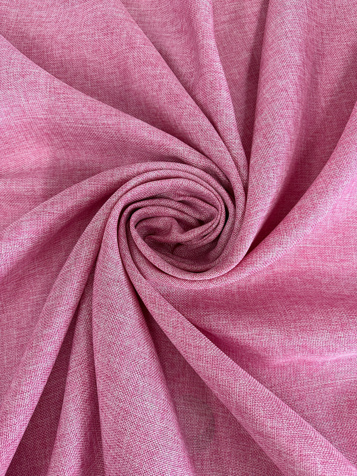 Baby Pink Faux Linen