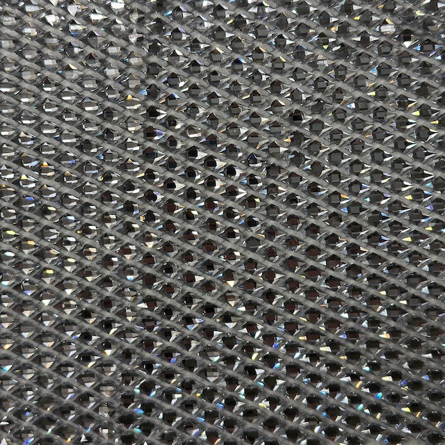 Rhinestone Fishnet Fabric Diamond Gem