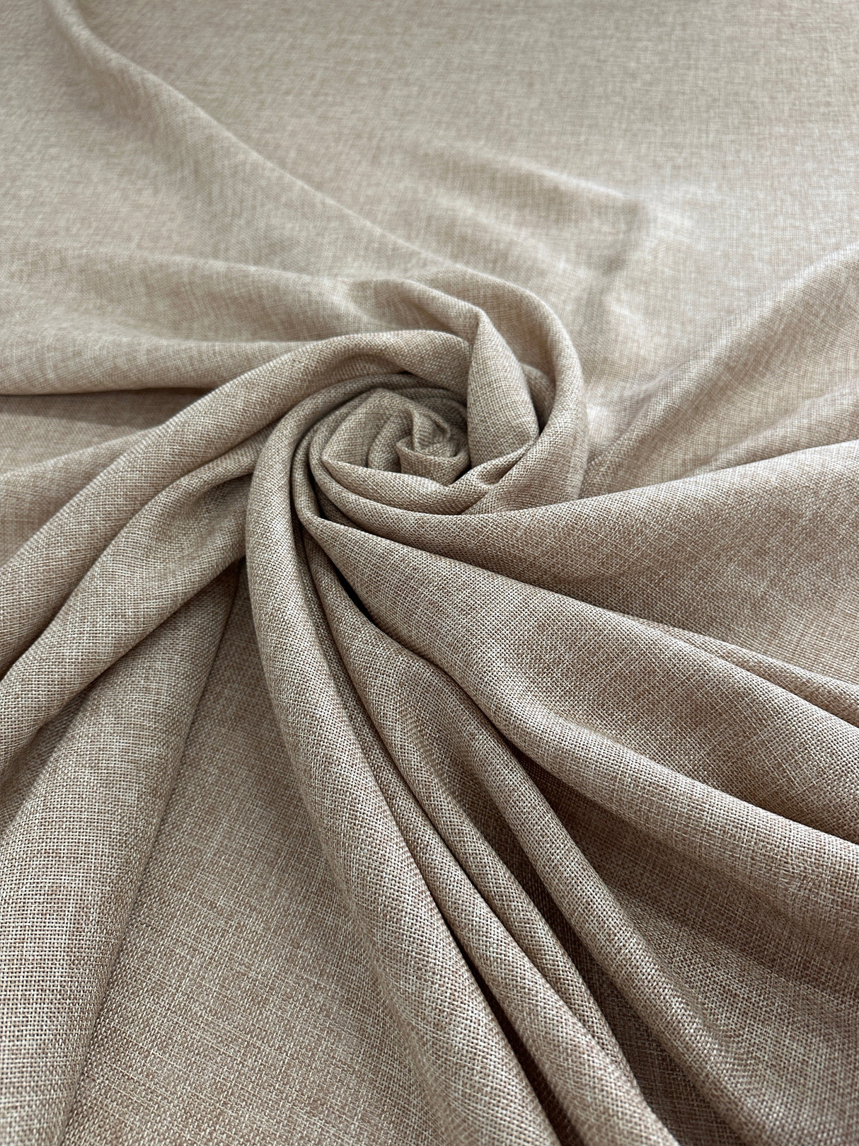 Faux Linen Sand
