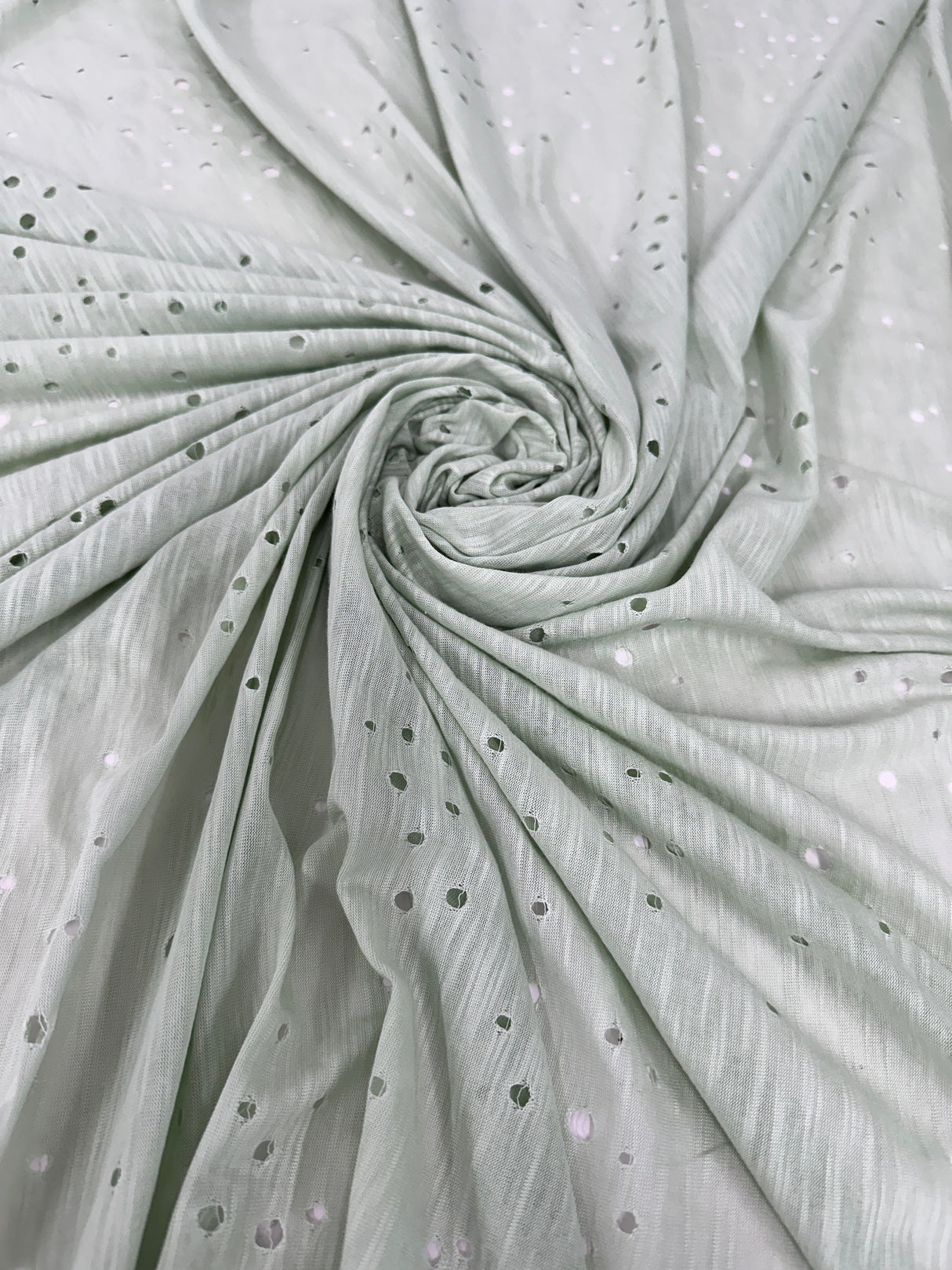 Cotton Rayon Jersey Sage Green