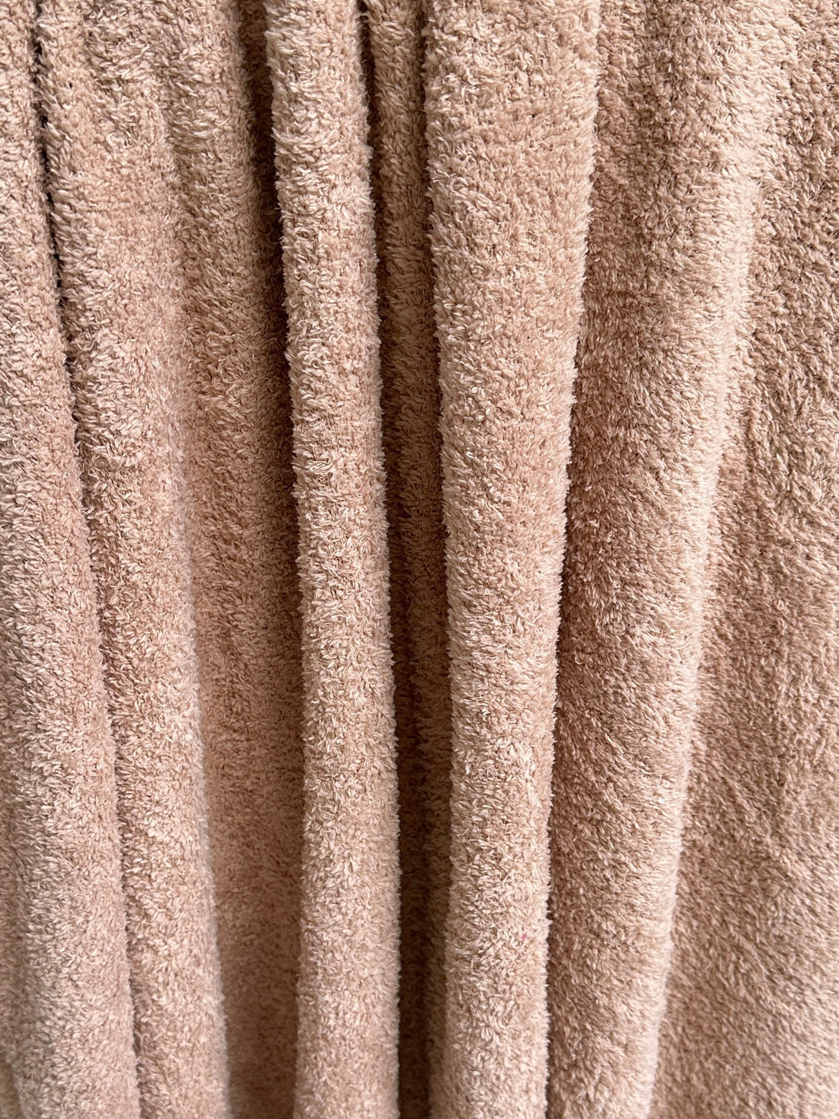 Khaki Terry Cloth Knit