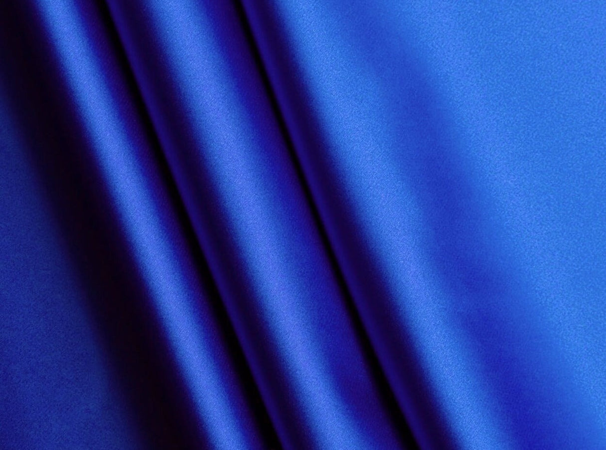 Royal Blue Satin