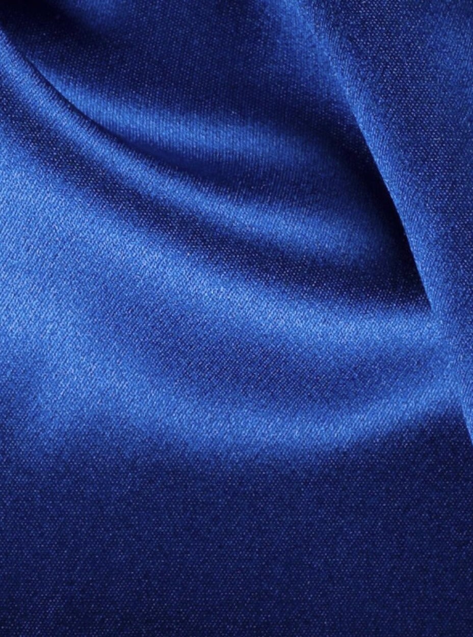 Royal Blue Satin