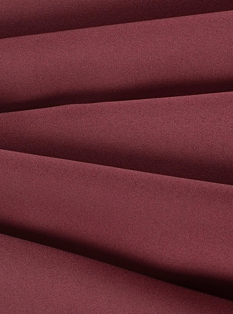 Burgundy Satin