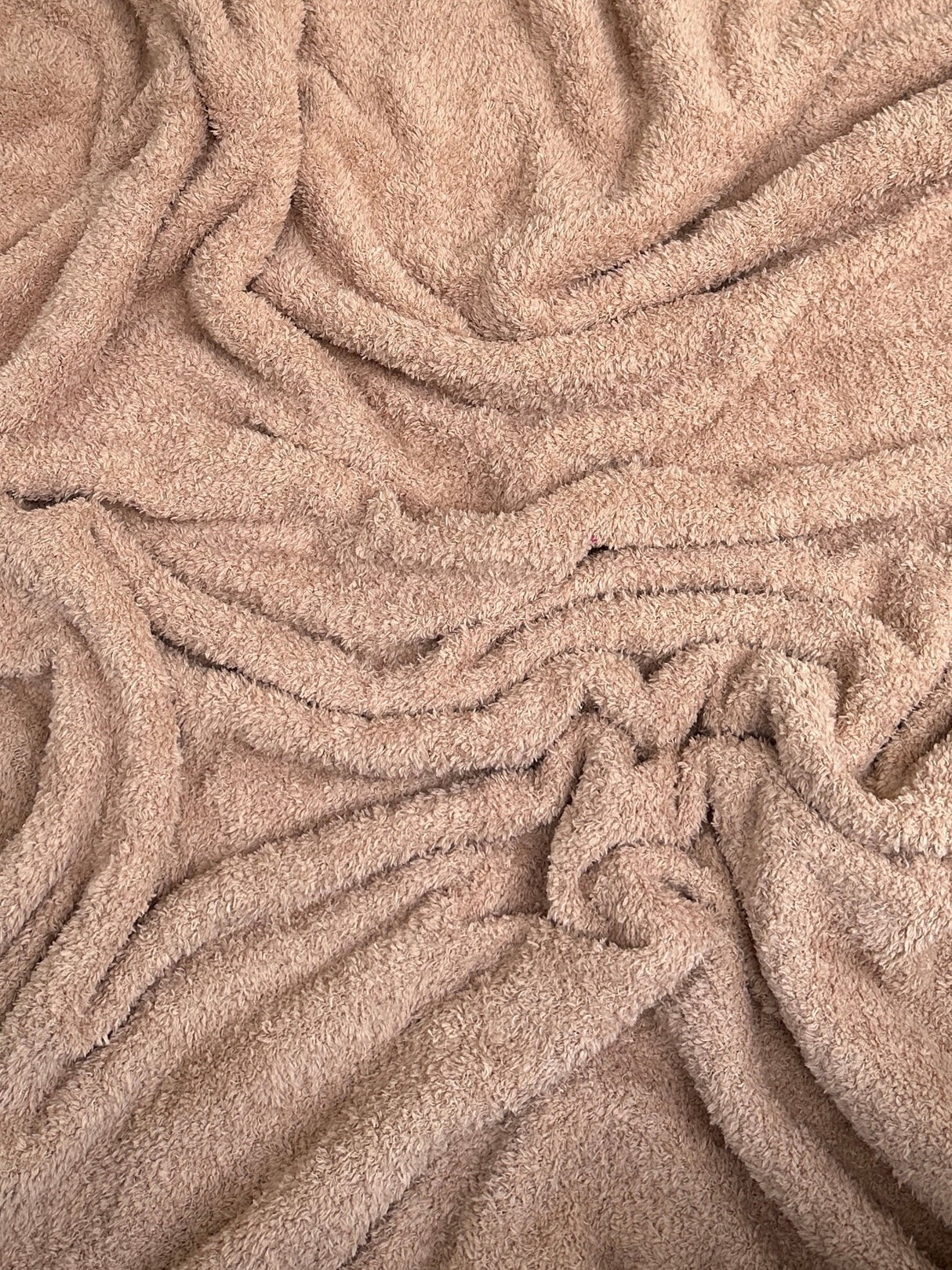 Khaki Terry Cloth Knit