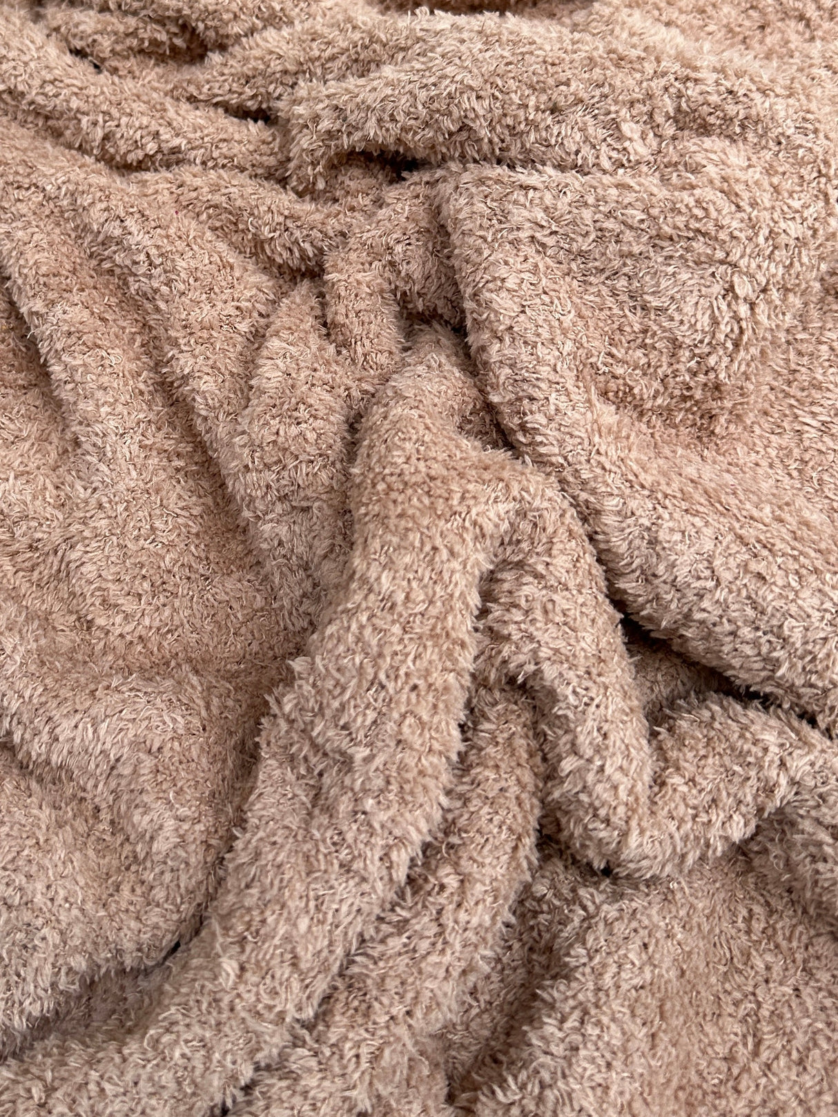 Khaki Terry Cloth Knit