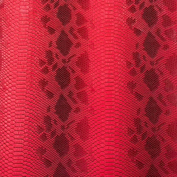 Faux Snake Skin Vinyl Fabric Viper Sopythana